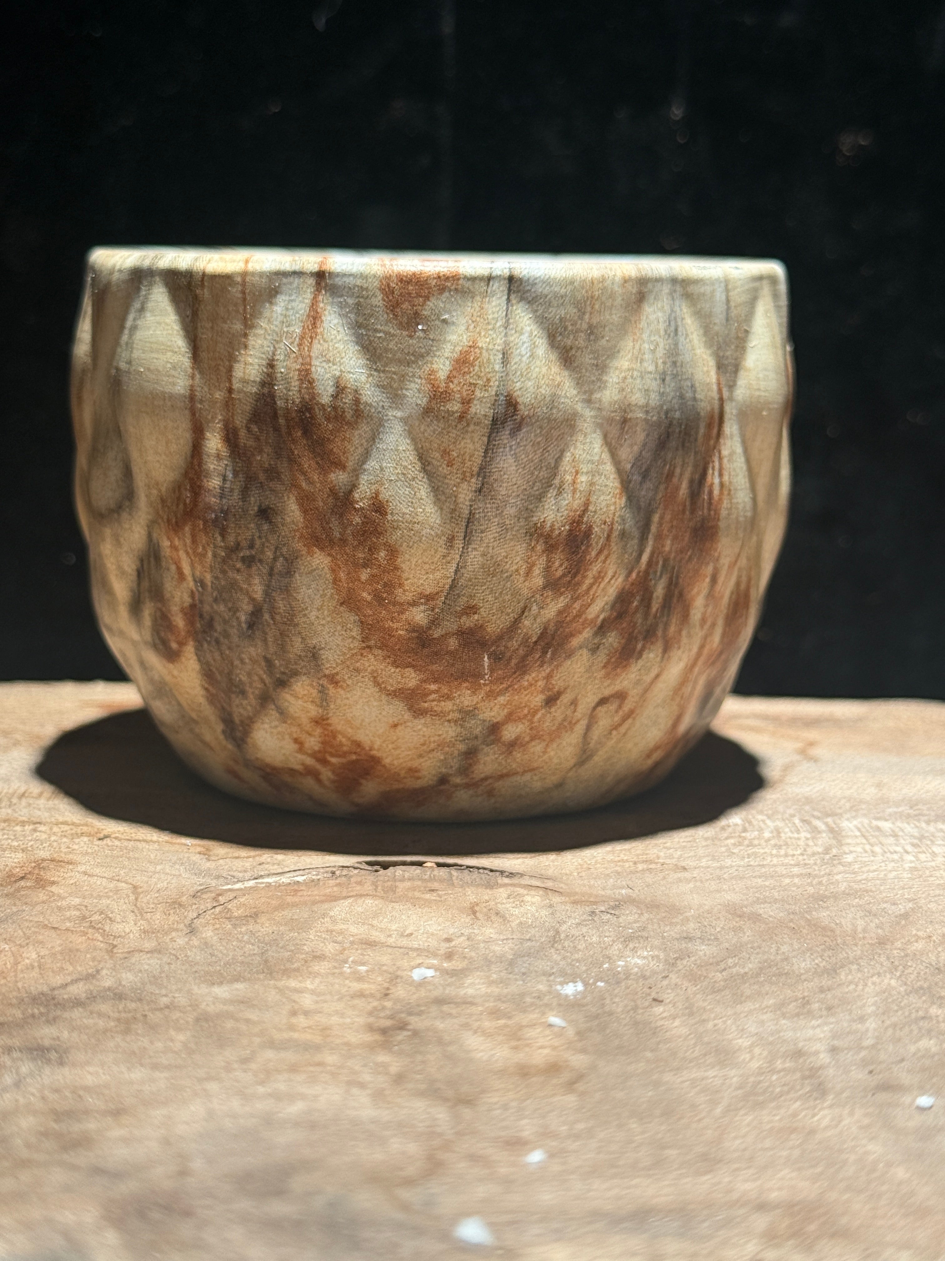 Shibori Ceramic Mini Planter