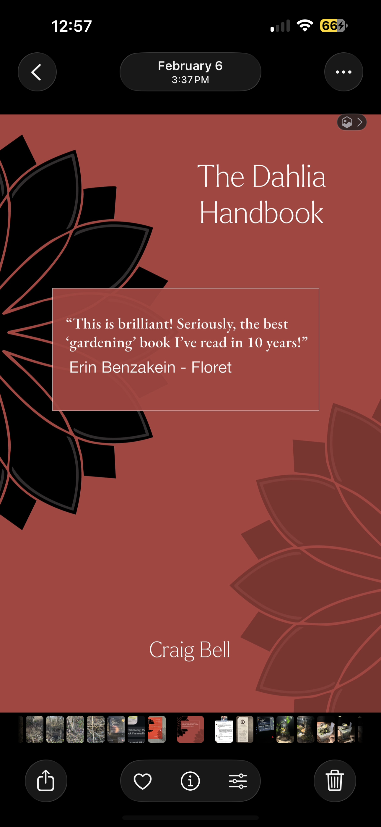 The Dahlia Handbook