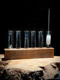 5-Tube Wooden Propagation Station